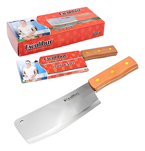 Hacha Para Cocina Excalibur Mayor Y Detal 