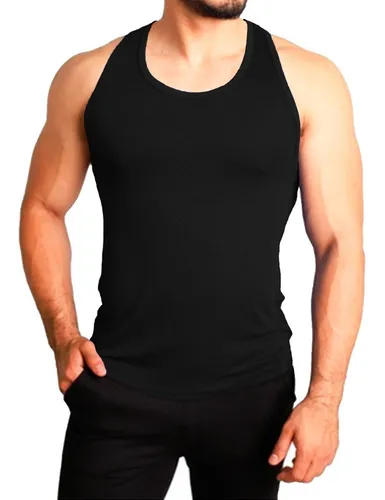 Playera Tirantes Hombre Gym Gimnasio Olimpica Deportes