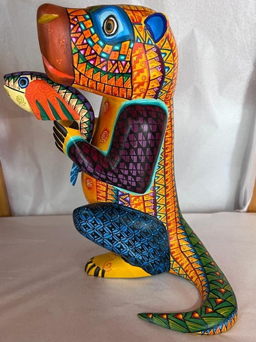 Alebrije Nutria En Una Sola Pieza, El Encanto Del Cajete 