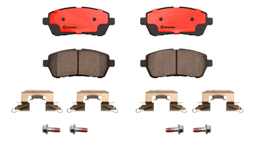 Balatas Delantera/ Ford Fiesta Titanium 2014 A 2017 Cerámic
