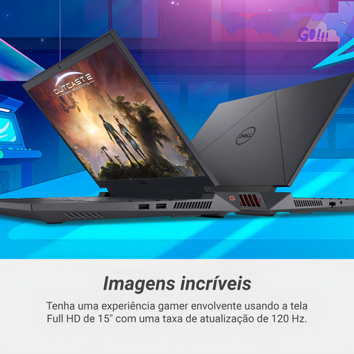 Notebook Gamer Dell G15-i1300-m15p 15.6 Fhd 13ª Geração Int