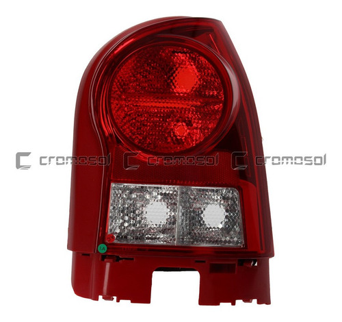 Faro Tras Vw Gol G4 06/14 Base Rojo Retro Fume R Orig Ftm