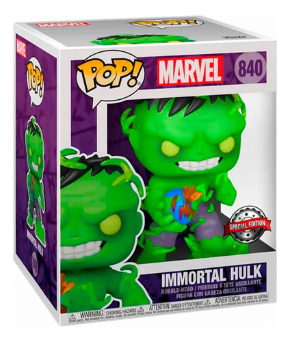 Funko Pop - Immortal Hulk 840 (especial Edition)