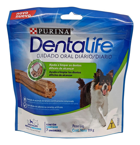 Dentalife Perro Raza Mediana 7unidades 119g.