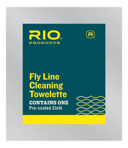 Rio Pesca Mosca Fly Line Towlette Limpieza ( 6) Color Blanco