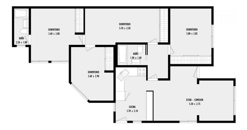Imagen 15 de 16 de Venta Casa Interna 3 Dorm 63 E/125 Y 126. Berisso