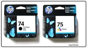 Tinta Hp 74 Y 75