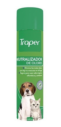 Traper Neutralizador De Olores Spray 440 Cc