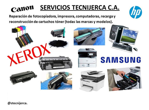 Reparación Y Mantenimiento De Fotocopiadoras E Impresoras 