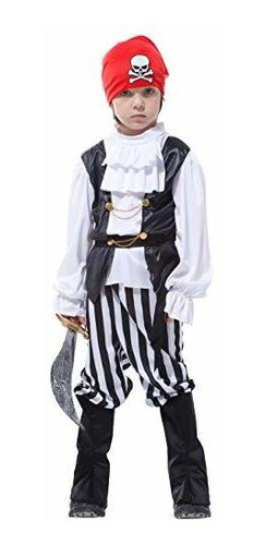 Disfraz Niño - Disfraz De Rey Pirata Para Niño-fbac0006-m