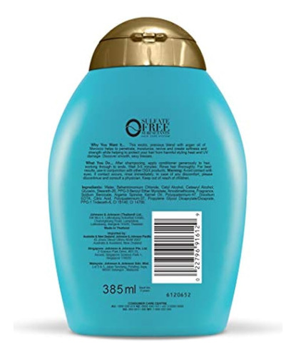 Ogx Renewing Argan Oil Of Morocco Conditioner, (1) Botella D