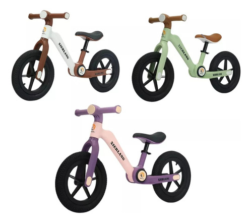 Bicicleta Equilibrio Impulso Iniciacion Plegable Sin Pedales