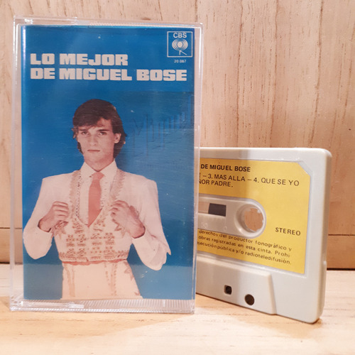 Miguel Bose - Lo Mejor De Cassette