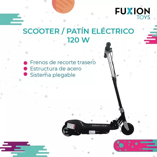 Patín Eléctrico Scooter E1013 Freno de disco Juguete Plegable