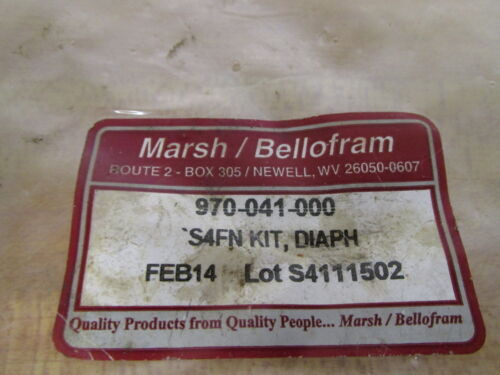 Marsh/bellofram 970-041-000 Diaphragm Kit 970041000 Yyj