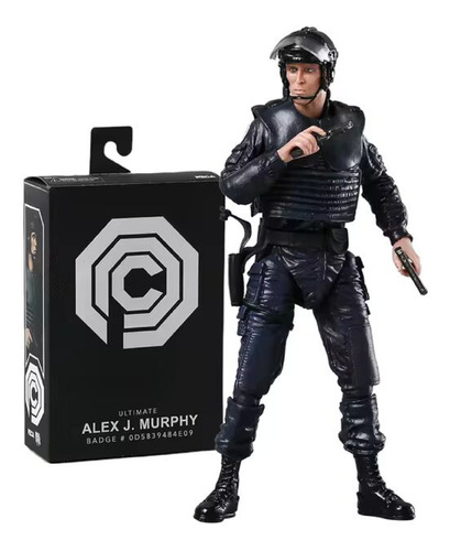 Robocop Alex J. Murphy Nuevo Con Accesorios