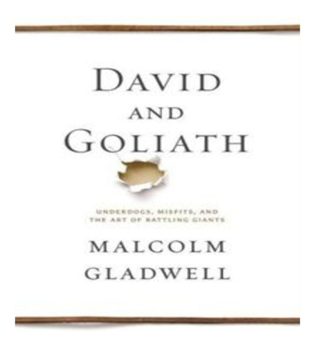 David And Goliath - Little Brown Usa Kel Ediciones