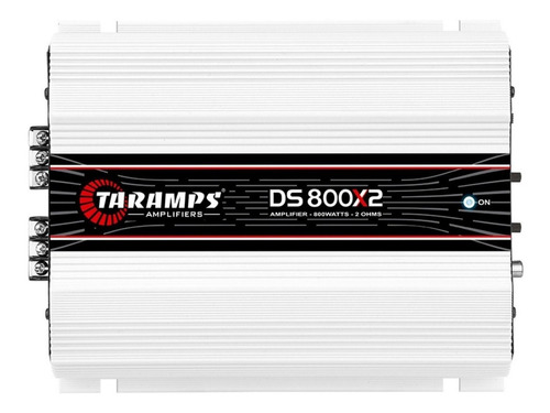 Módulo Taramps Ds800x2 800w Rms Amplificador 2 Ohms 2 Canais