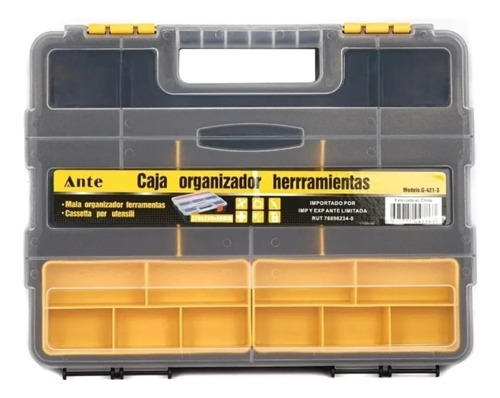 Caja Organizadora De Herramientas 22cmx29cmx6cm