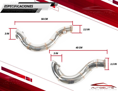 Imagen 9 de 10 de Downpipe Bmw 2/3/4 N54 135i 335i E82 E87 E81 E90 E92 E91