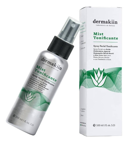 Spray Tónico Facial Ácido Hialurónico, Hamamelis Y Aloe Vera