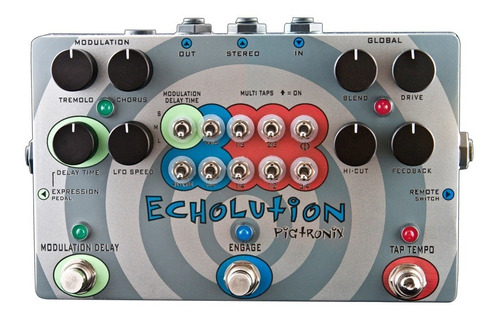 Pedal De Efectos Pigtronix Echolution Delay, Phi