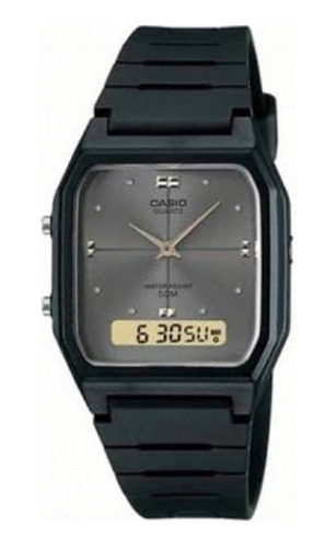Reloj Casio Modelo Aw-48 Caratula Gris Oscuro