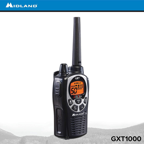 Radios 2 Vias Midland Gxt1000vp4 58 Kms Negro