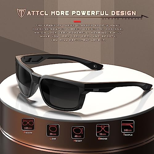 Attcl Gafas De Sol Deportivas Polarizadas Para Hombre Con Pr