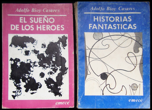 Adolfo Bioy Casares (los 2 Libros). 49n 974