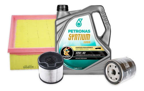 Kit Filtros + Aceite Peugeot 206 2.0 Hdi 90 Cv Desde 99