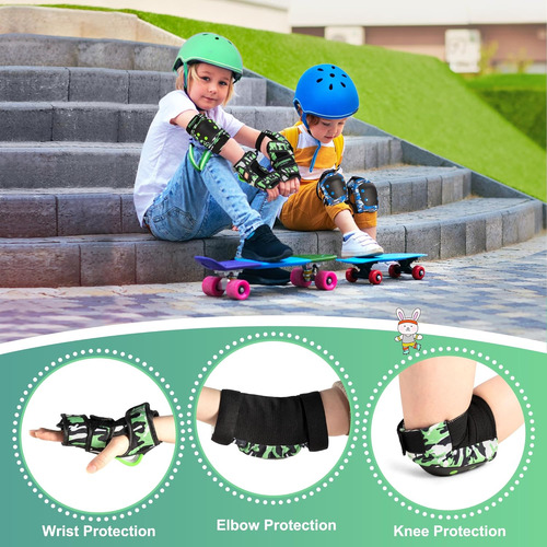 Patines En Línea Ajustables Para Niños Y Jóvenes Con Juego D