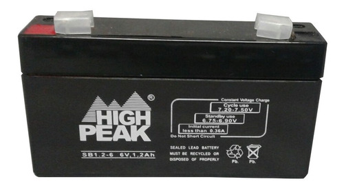 Bateria 6v 1.3 Amp - Central Shop