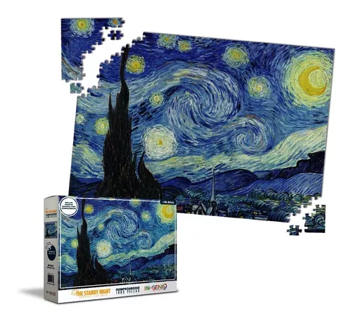 Rompecabezas 1000 Piezas Starry Night / Noche Cuotas sin interés