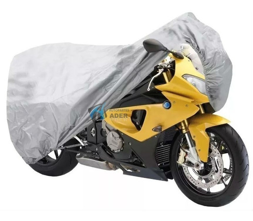 Funda Cobertor Cubre Moto Impermeable Grueso L Reforzado