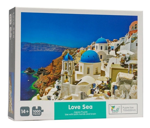 Puzzle Rompecabezas Arte Santorini Grecia 1000pcs