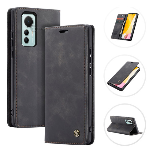 Funda Estuche Para Xiaomi Cuero Original Caseme