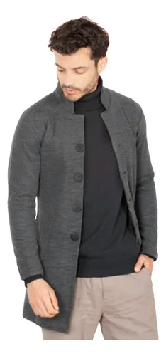 Buzo cuello tortuga negro hombre hot sale