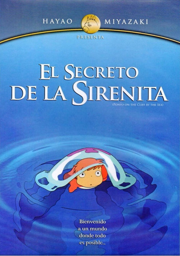 Ponyo El Secreto De La Sirenita Studio Ghibli  Pelicula Dvd