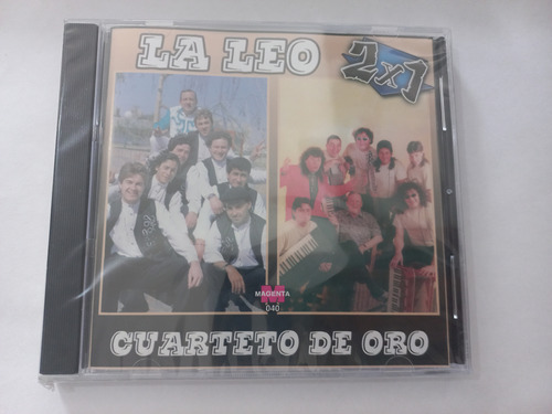 Cd La Leo 2x1 Cuarteto De Oro 