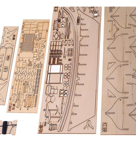 Quebra-cabeça 1:130 - Modelo De Navio 3d