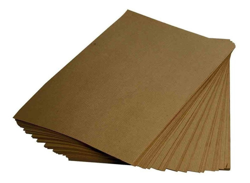 Papel Kraft Misionero Puro 125 Gramos Resma A-5 X 100 Hojas