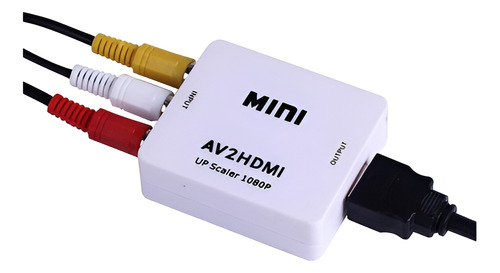 Adaptador Conversor Video Composto 3 Rca Av Para Hdmi