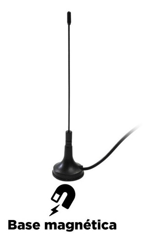Imagem 2 de 2 de Kit 10 Unidades Mini Antena Interna Para Tv Digital Exbom