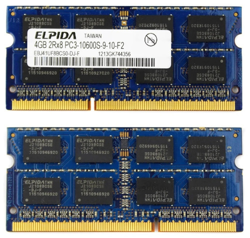 Memória RAM  4GB 1 Elpida EBJ41UF8BCS0-DJ-F