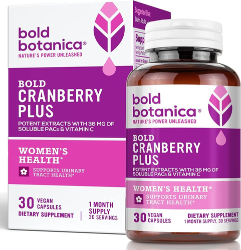 Cranberry 30 Cap Bold Botanica - U - Unidad a $7804