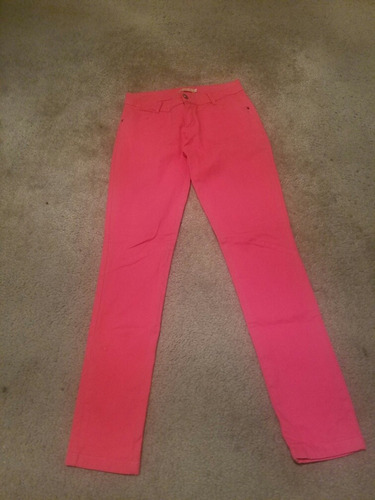 Pantalon Elastizado Color Salmon Talle 2 Equivalente M