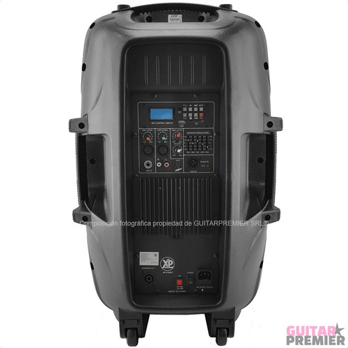 Imagen 5 de 8 de Combo Bafle Activo Bluetooth + Pie Microfono Cable 150w Rms