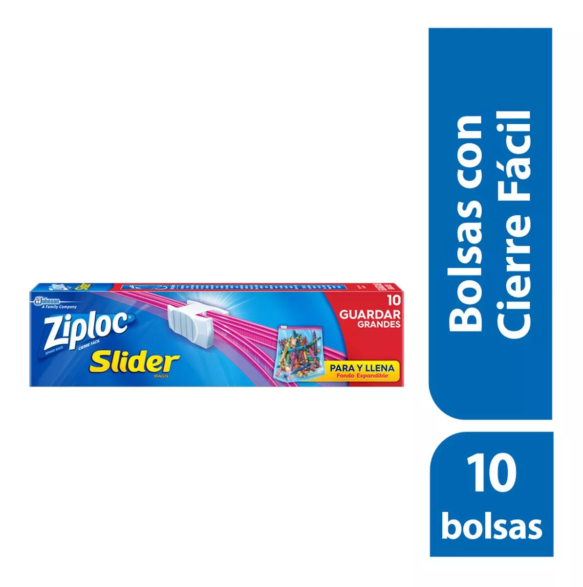 Segunda imagen para búsqueda de bolsas ziploc grandes