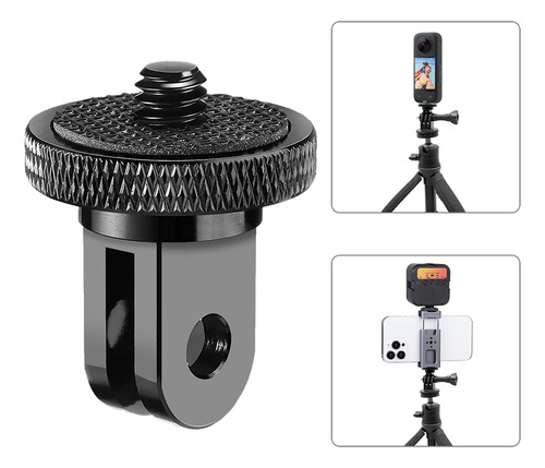 Adaptador Inverso Chico Aluminio Para Insta360 Gopro Cámaras
